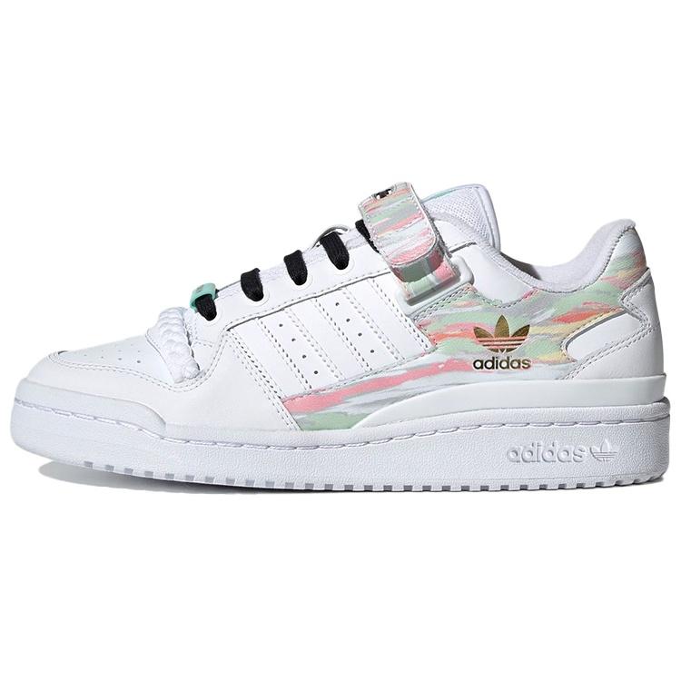(WMNS) adidas Forum Low  I Love Dance - Frozen Green Pink  Women s FY5119 EU 40⅔
