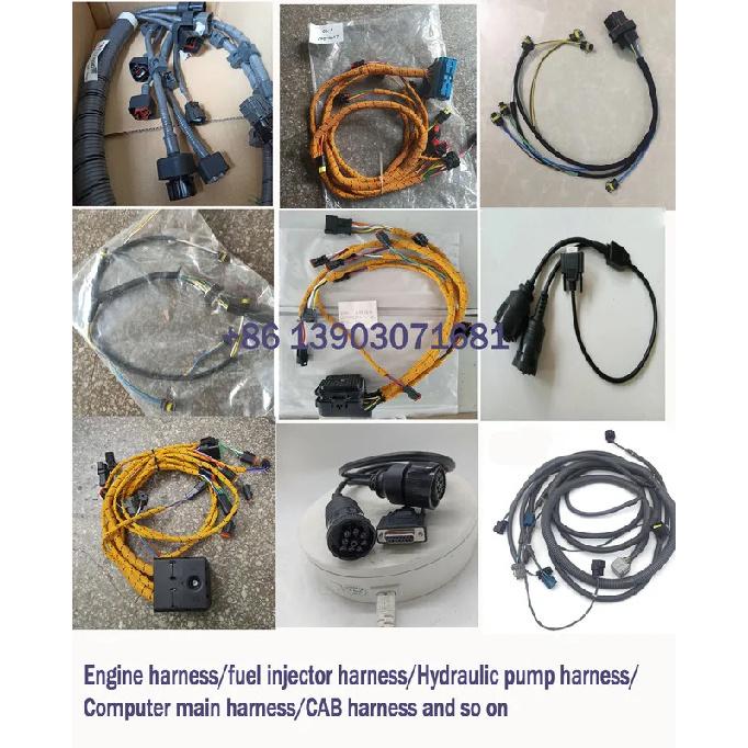 C9 Engine Wiring Harnass 3239140 323-9140 for caterpillar cat 330 336D Excavator Spare Parts