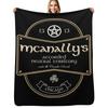 Wizard Beer Throw Blanket Machine Washable Soft Warm Blanket