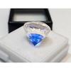 Krásný Pitambari Sapphire Přírodní Kulatý Brus 15-16 Ct Certifikovaný Drahokam