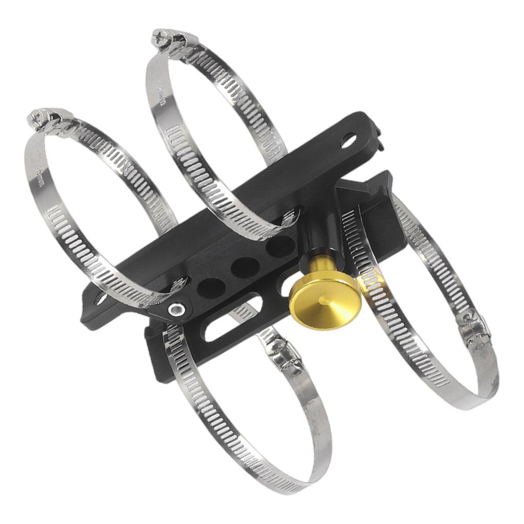 Fire Extinguishers Bracket Using Adjustable Clamps for Easy Mounting on 1.75-2Inch Roll Cage Without Body Damage