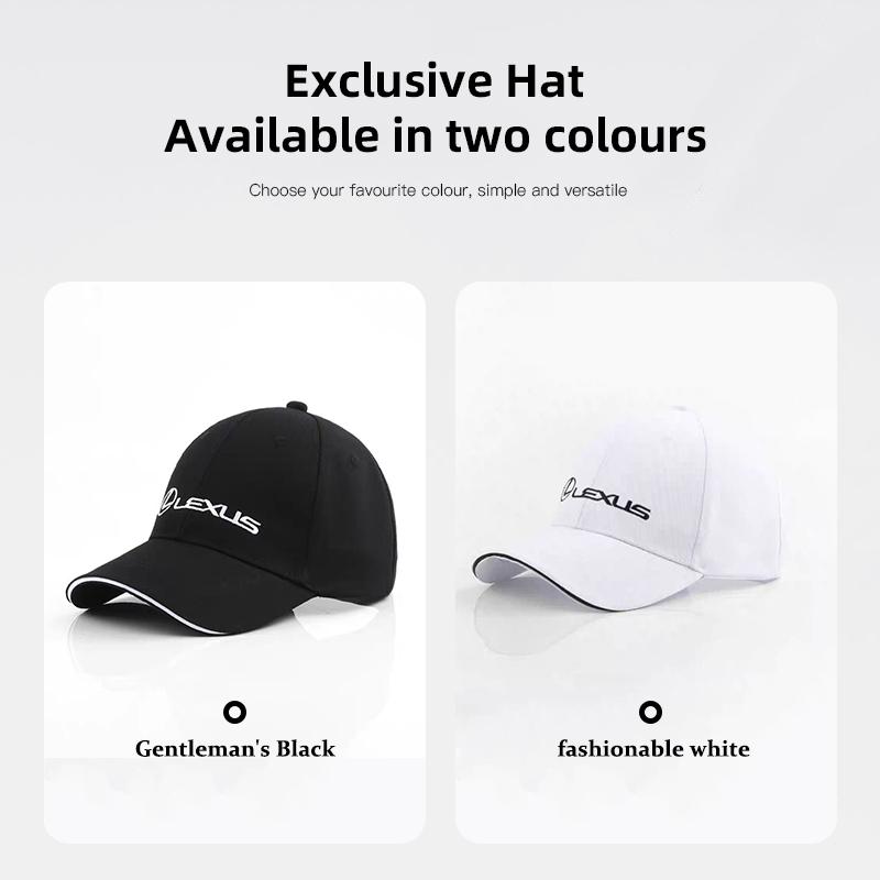 lexus Emblem Baseball Hat Men Women Adjustable Peaked Cap For Lexus F SPORT GS GX IS LS LX CT LC LBX NX RX 350h 450h ES UX 300e