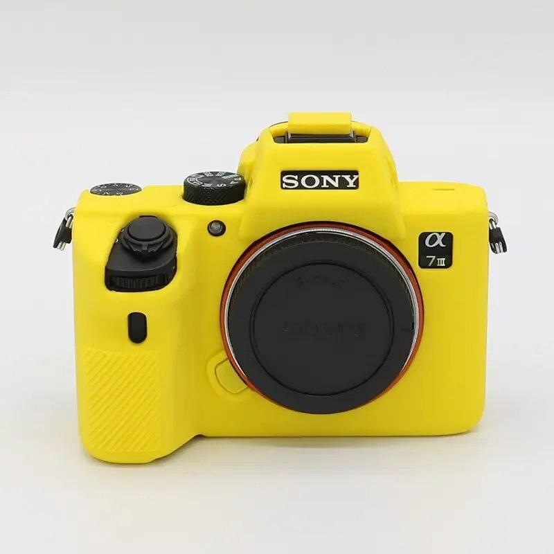 Silicone Case Cover Camera Bag for Sony A7IV A7M4 A7c A7R A7 A7S Mark III IV A7SIII A7III A7RIII A7RIV