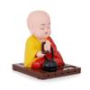 Moving Head And Hand Sitting Action Gautam Buddha Statue For Living Room | Car Dashboard | Home | Office Desk