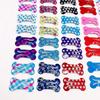 Cute 1" Small Bone Snap Hair Clips Pet Grooming Products Dog Cat Puppy Hair Accessories Random Color Pack of 20
