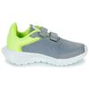New Adidas TENSAUR Anti Slip Wear Resistant Low Top Running Shoes Gray Green Kids' IG1239