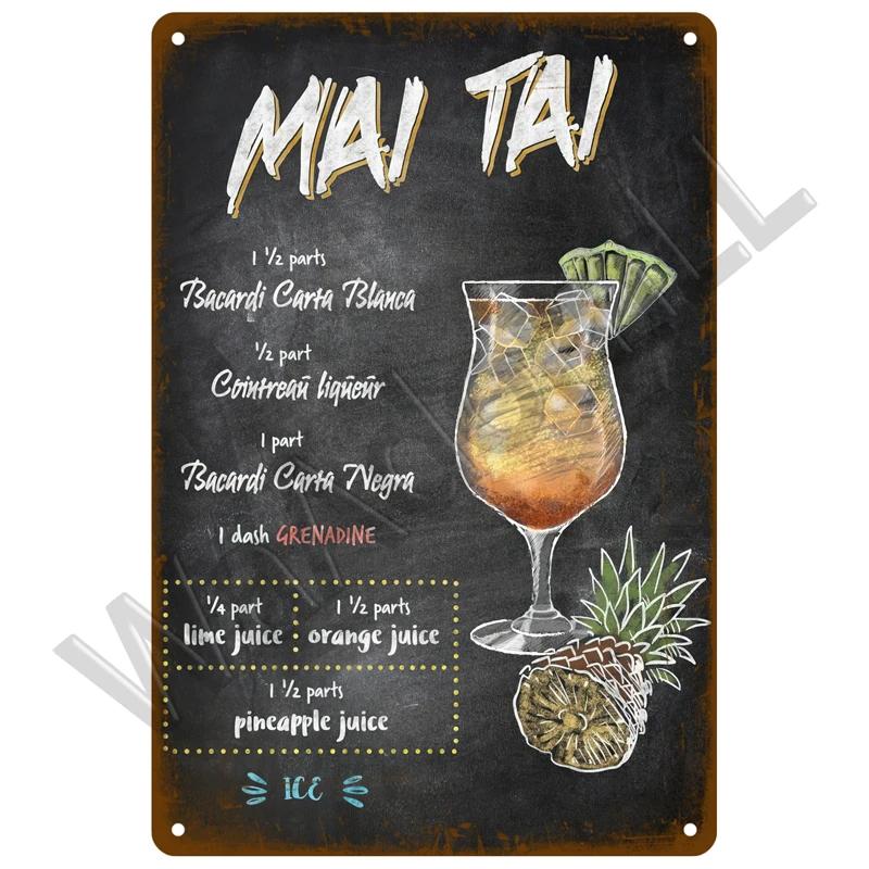 Whiskey Plaque Vintage Tin Sign Brand Home Drink Beer Wine Metal Sign Poster Wall Decor For Bar Pub Man Cave Decorative Plate