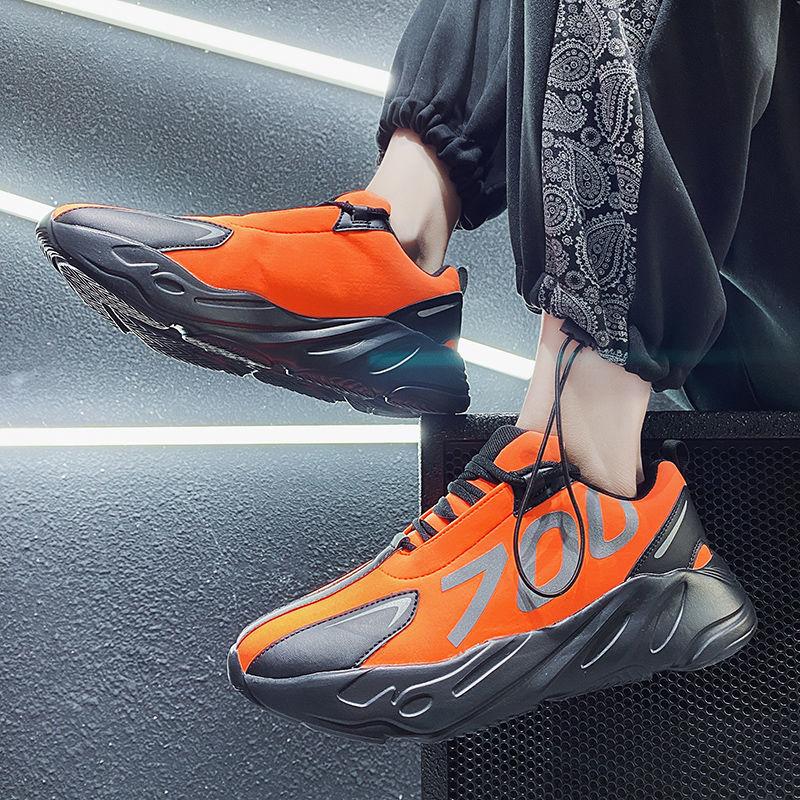 Daddy Schuhe Herren Herbst neue Herrenschuhe Koreanische Version Trend lässig vielseitig Plateau Sportschuhe Student Laufschuhe