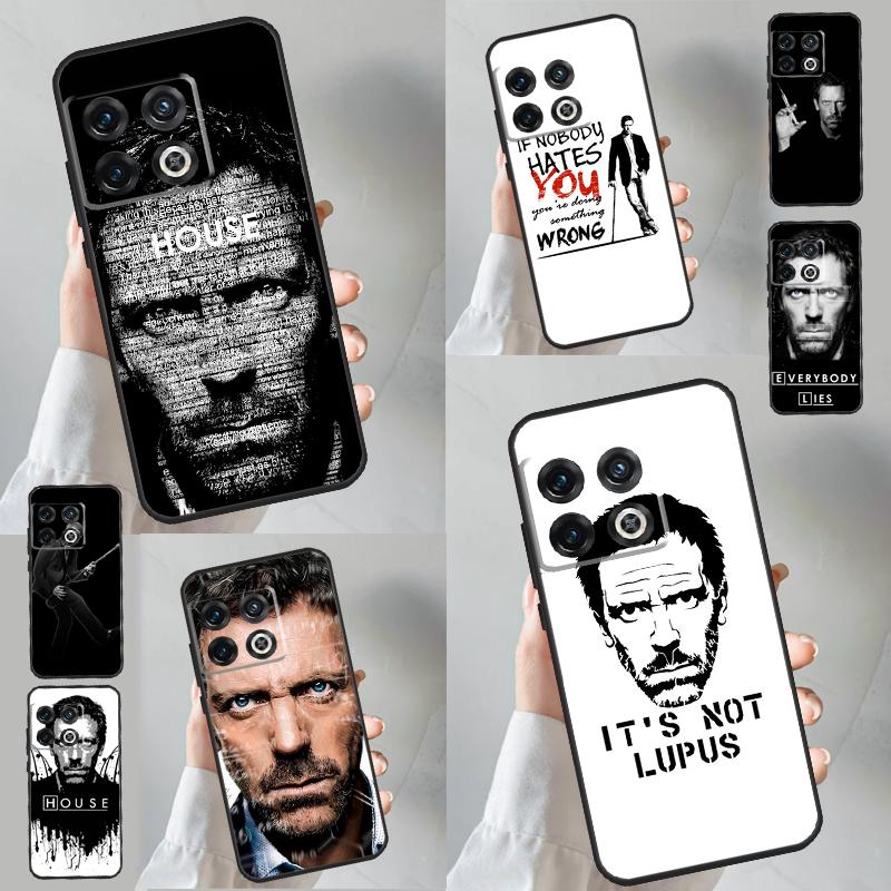 Dr House Case Voor OnePlus 8T 10T 9R 10R 12R 11 12 9 10 Pro Nord CE 2 3 Lite CE4 2T N10 N20 N30 Cover