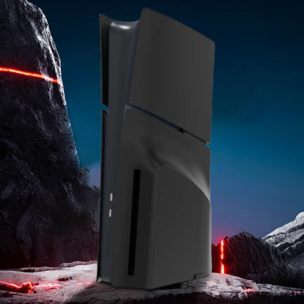 Faceplate Case Cover Split ABS Hard Shell Anti-Scratch Hard Shell Skin Shockproof Cover Plates for PS5 Slim Disc/Digital Console