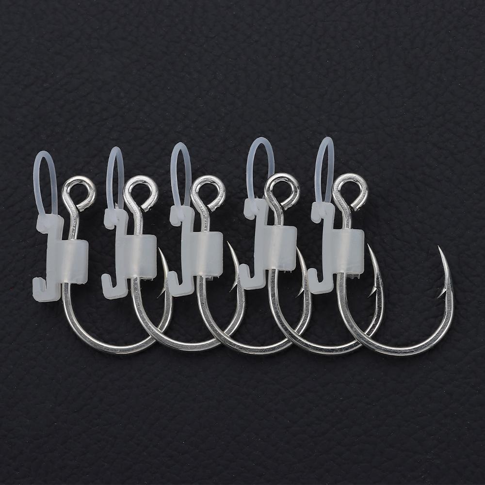 5/10/20Pcs Anti-entanglement Luminous Live Shrimp Hooks String Hook for Fishing Accessories