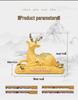 High-End Deer Car Ornament: Unisex Perfume for Center Console Decoration
