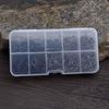MUQZI Sports Accessory 500 Pcs Fish Jig Hooks with Hole Fishing Hook Tackle Box Carbon Steel Fishhook