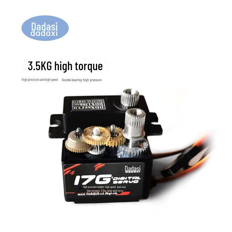 

Dadaxi 17G Digital Servo for Mechanical Arm and Aircraft Model Robot 1:10