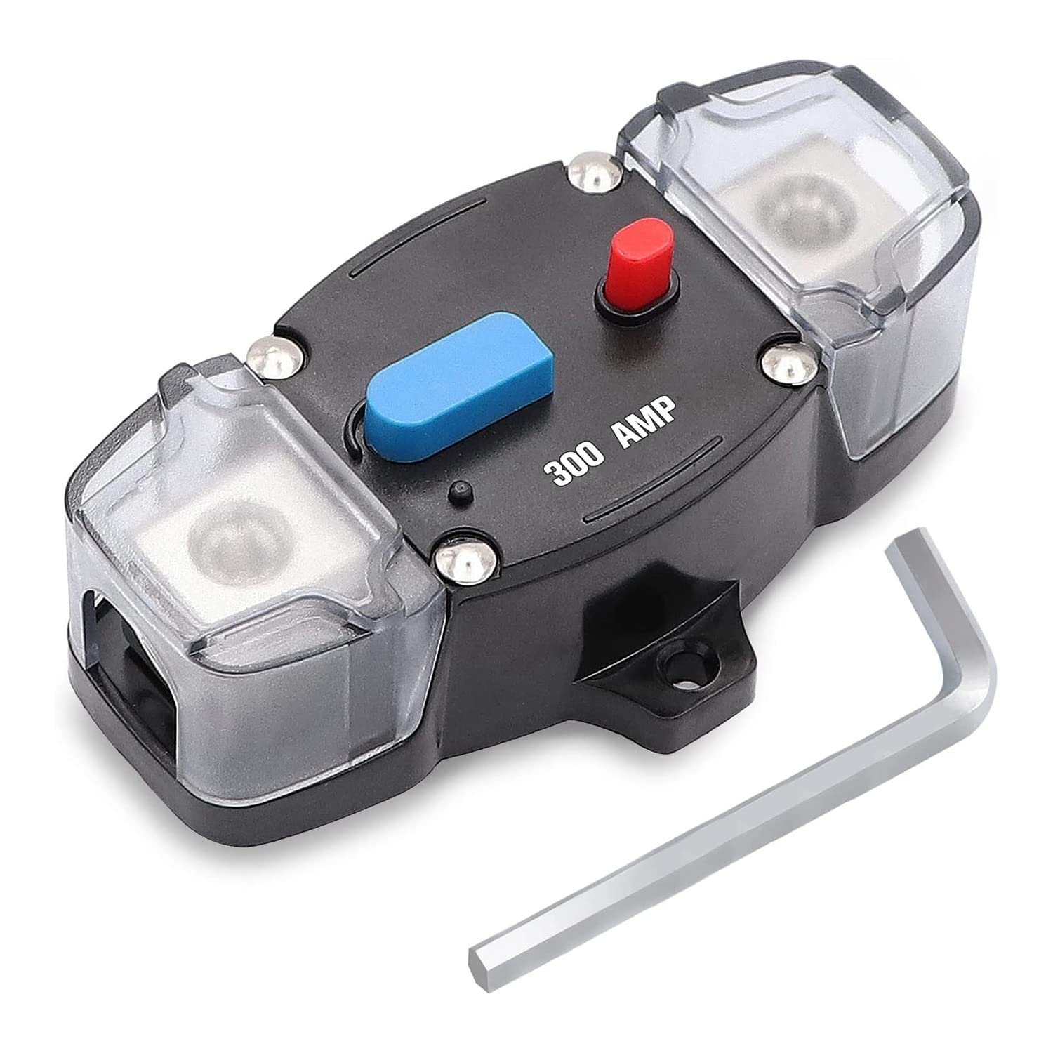 

Gheuuoey 12-48 В постоянного тока 300 А автоматический выключатель с ручным сбросом, калибр 0-8 троллинг автомобильный стерео аудио встроенный предохранитель для автомобиля RV Marine