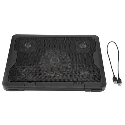 Prenosná Ultra Tenká Tichá Podložka na Chladenie Notebooku Napájaná cez USB Tichá S 5 Ventilátormi LED