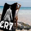 1pc C-Cristiano R-Ronaldo CR7 Microfiber Beach Towel Absorbent Quick Dry Soft Yoga Swimming Resort Mountain Climbing Towel