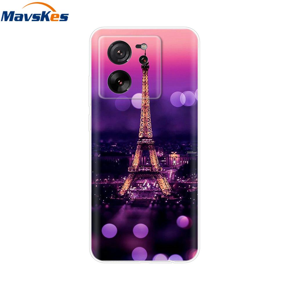 Clear Silicone Case For Xiaomi 13T Pro Back Cover For Xiaomi 13T Case Soft TPU Bumper Protective Phone Cases Mi13T Fundas Coque