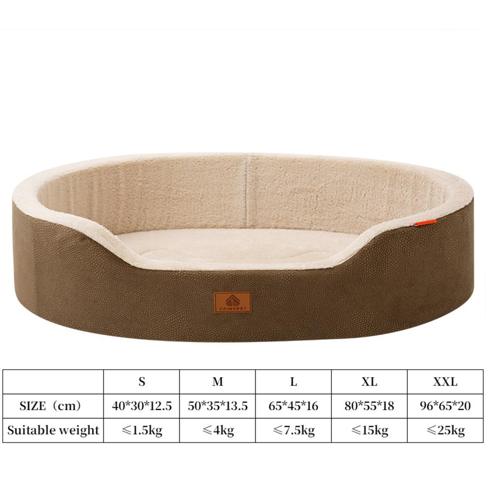 Dog Beds for Large Dogs, Winter Orthopedic Dog Bed for Medium Large Dogs,Big Waterproof Couch Pet Bed