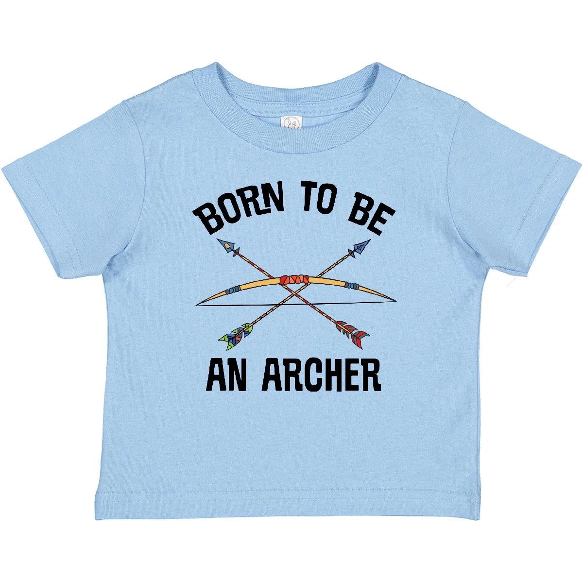 Inktastic Boys Archery Born To Be An Archer Baby T-Shirt Future Childs Hunting 100
