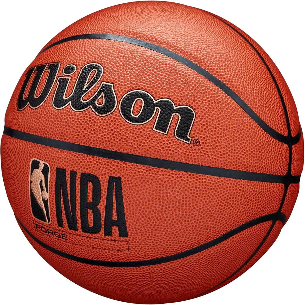 Wilson NBA Forge Basketball Indoor/Outdoor Size 5 Diameter 22cm