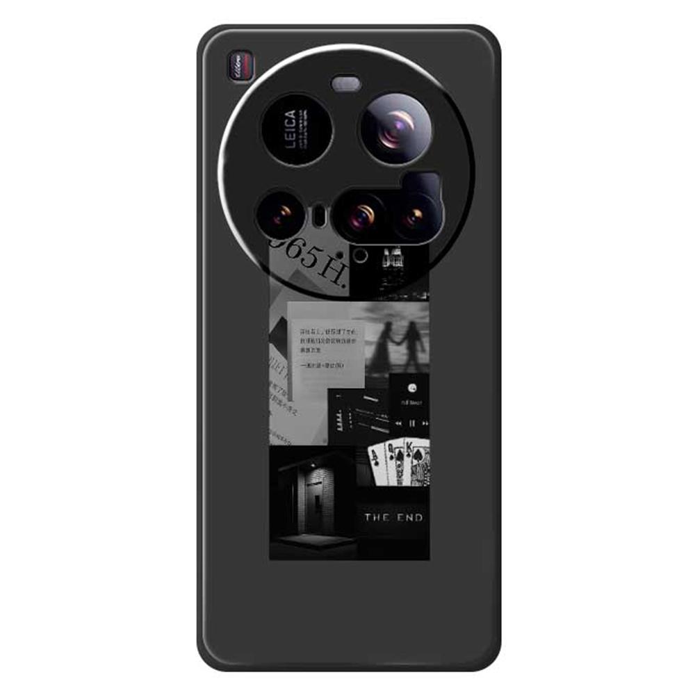 For Xiaomi 15 Ultra Case Stitching Photos Pattern Printing Straight Edge TPU Phone Back Cover