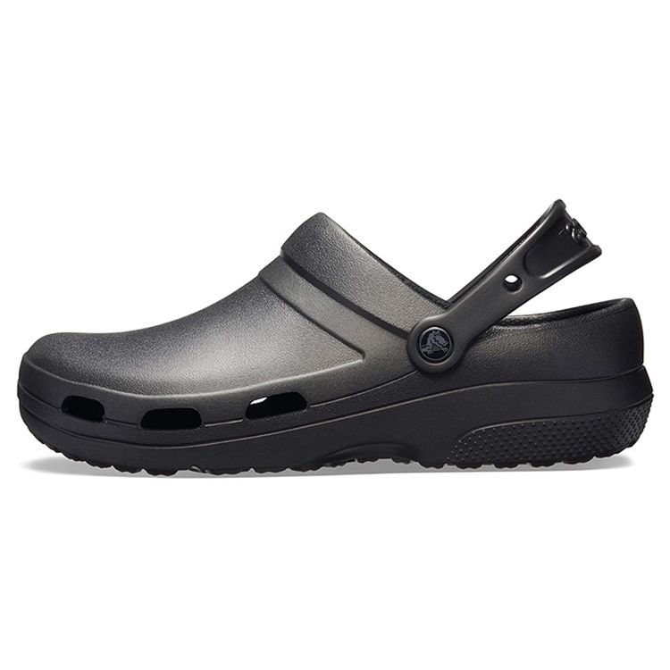 Crocs Specialist II Clog PU Comfortable Easy To Clean Closed Toe Clogs Unisex clogs Black 205619-001