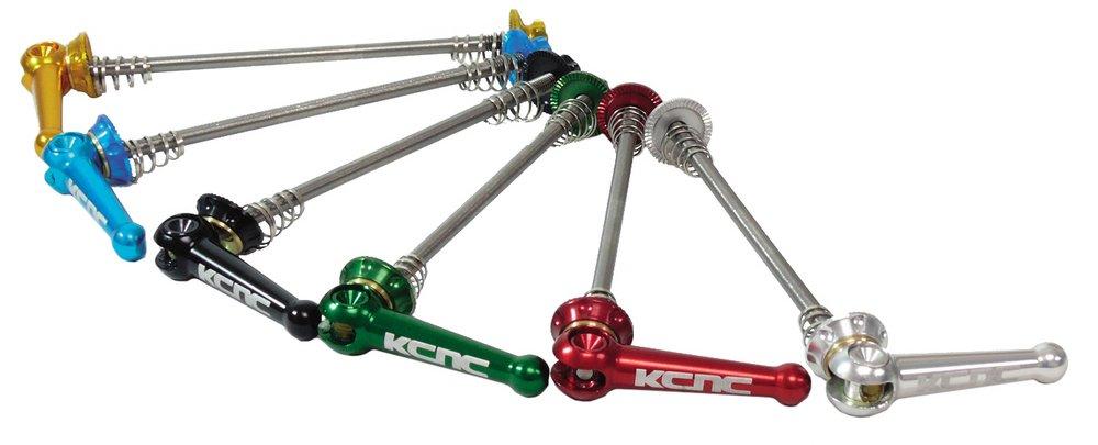 KCNC Lightweight Bicycle Hub Parts Skewer Road Titanium Shaft Front and Rear Set