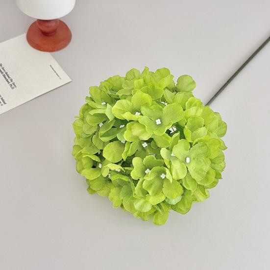 Hydrangea Artificial Flowers 29.13" Real Touch Faux Hydrangea with Long Stems for Home Office Decor Wedding Party Centerpieces Floral