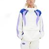 Li Ning Reignite Series Color Block Hooded Pullover Loose Sports Windbreaker Unisex Windbreaker Off-White AFDU273-2