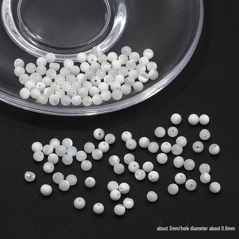 Seashell Bamboo Bead Jewelry Collection: Versatile Handmade Bracelet, Necklace & Earrings Accessories.