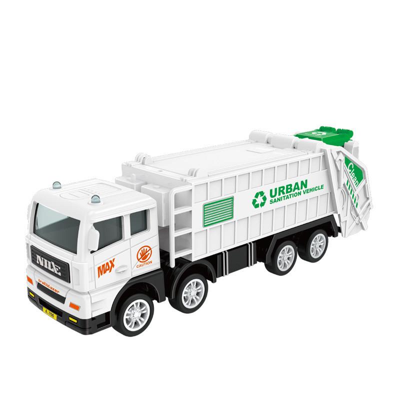 Inertia Kids Environmental Sanitation Vehicle Toy Interactive Skills Features