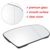 Left Right Heated Side Mirror Glass Rearview Mirror White Blue Lens for Mercedes Benz S-Class W220 1998 1999 2000 2001 2002