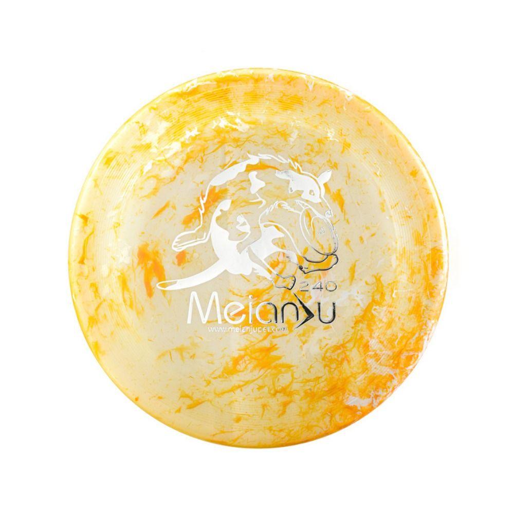 

Игрушка для собак, устойчивая к укусам, летающий диск, красочная интерактивная игрушка для собак, плавающая игрушка для домашних животных, избавляющая от скуки жёлтый