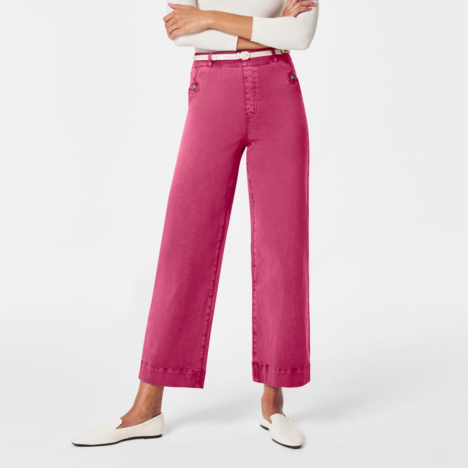 Широкие брюки для женщин — фото 10