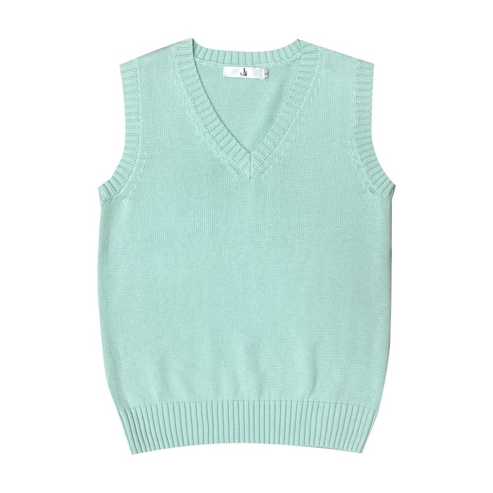 British College Style JK Uniform Vest, Japanese-Inspired Sweater