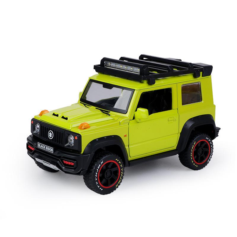 1/18 SUZUKI Jimny Alloy Car Model Diecasts Metal Toy Off-Road Vehicles Car Model High Simulation Collection Childrens Toys Gift