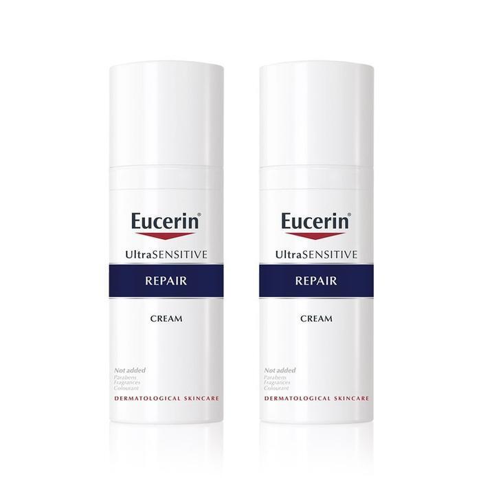 Eucerin Ultra Sensitive Repair Cream 50ml X 2 2508 (39779032)