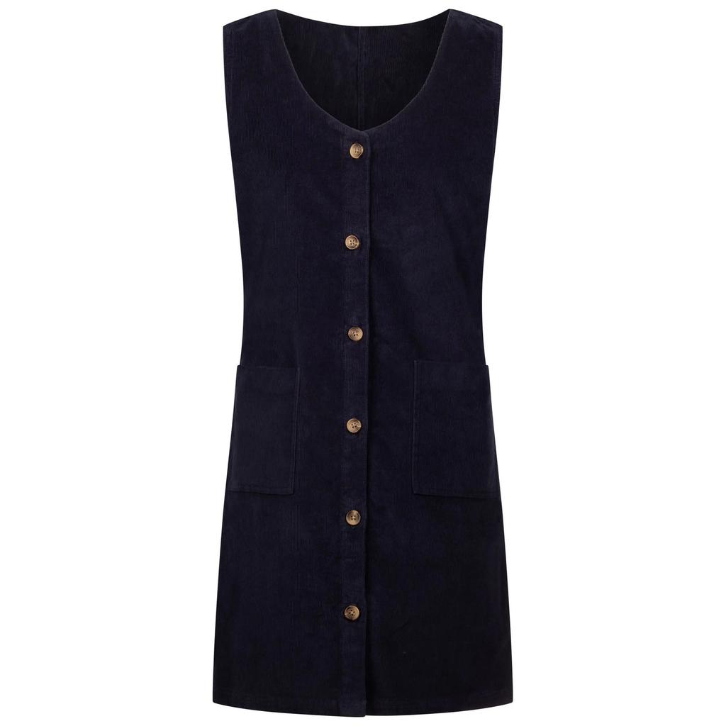 Trespass Womens/Ladies Tarissa Corduroy Pinafore Dress