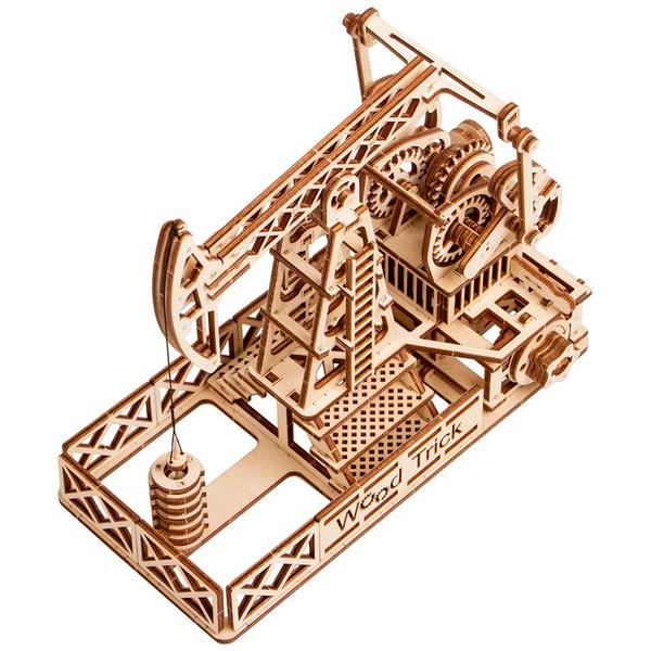 Трехмерный пазл Woodtrick для бурения сырой нефти wt013 Корейский стереоскопический пазл — фото 2