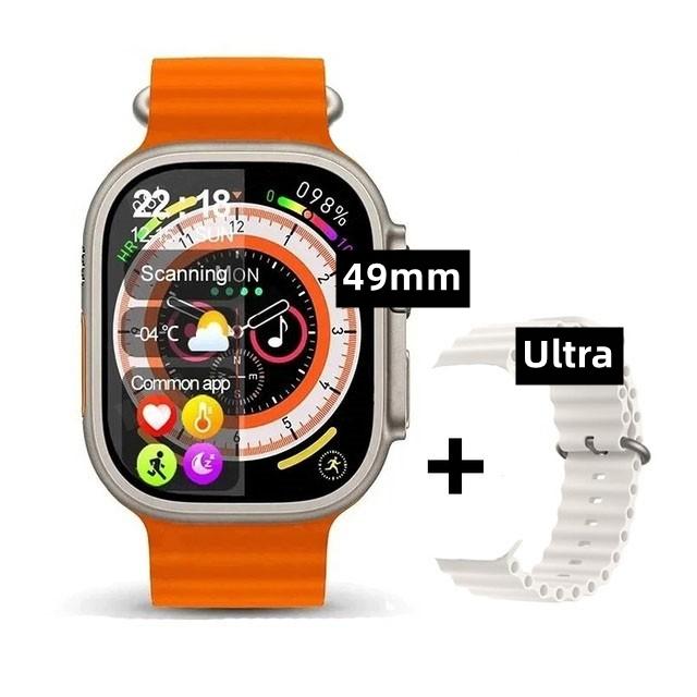Gps Smartwatch 49mm Ultra 9 Połączenie Bluetooth Nfc Kompas Śledzenie Trasy Ip68 Smartwatch Microwear U9 Ultra Smart Watch Dla Mężczyzn Kobiet