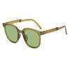 1PC New Foldable Second-generation Sunglasses, Advanced Sunscreen Sunglasses, Women's Trend Outdoor Travel Vacation Driving Glasses