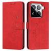 For Xiaomi 15 Pro Case Viewing Stand PU Leather Phone Cover Imprinted Pattern