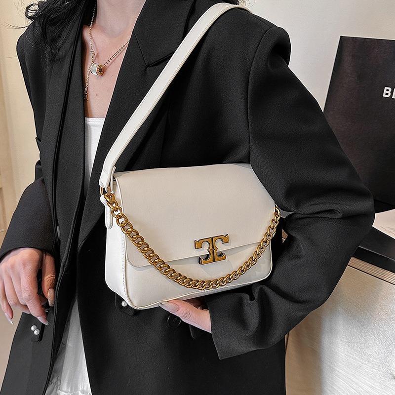 Lätt lyx personlig textur axillväska vår nya temperament enkel dam axelväska crossbody-väska