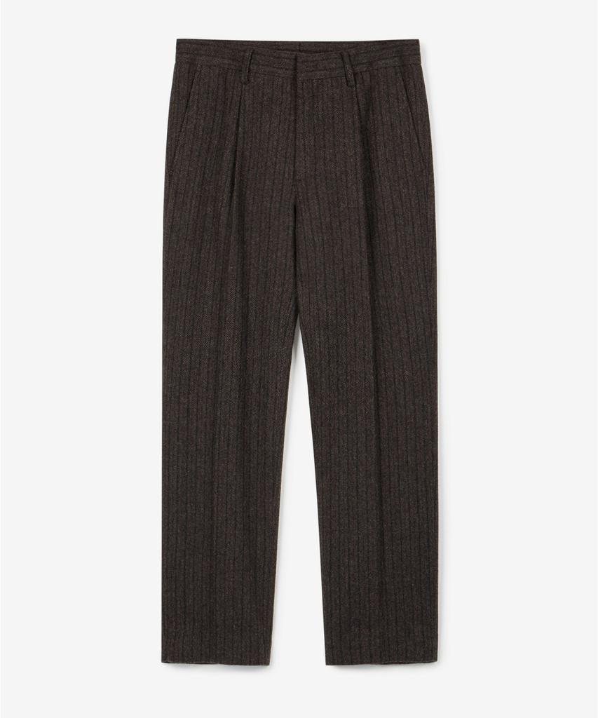 TNGT [Set] Redford Wool Herringbone Jacket & Tapered-Fit Pants (Brown) 0Tja6F104W2