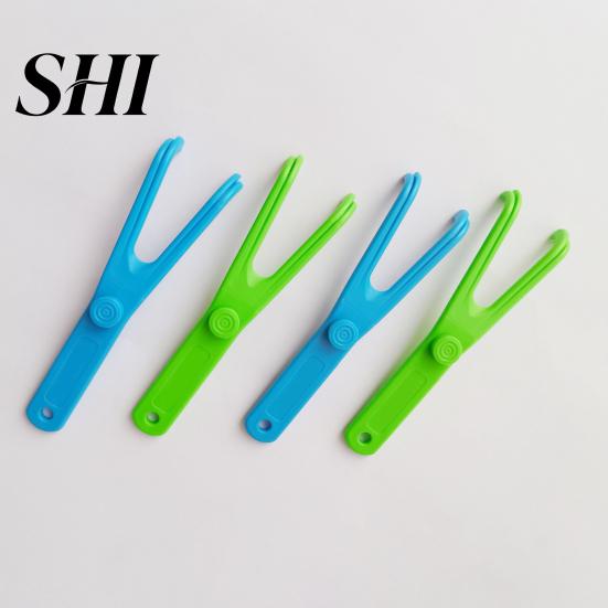 Cleaning Tool Interdental Cleaner Portable User-friendly Effective Y Type Gentle Health Tooth Healthy Care Plastic Dental Floss Replacement Rack for