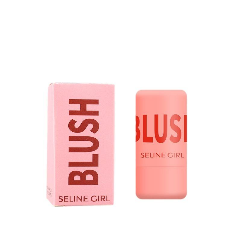 SELINE GIRL Warm Lip and Cheek Jelly Blush Grooming Brightening Color Lip Gloss Stick Premium Blush Balm