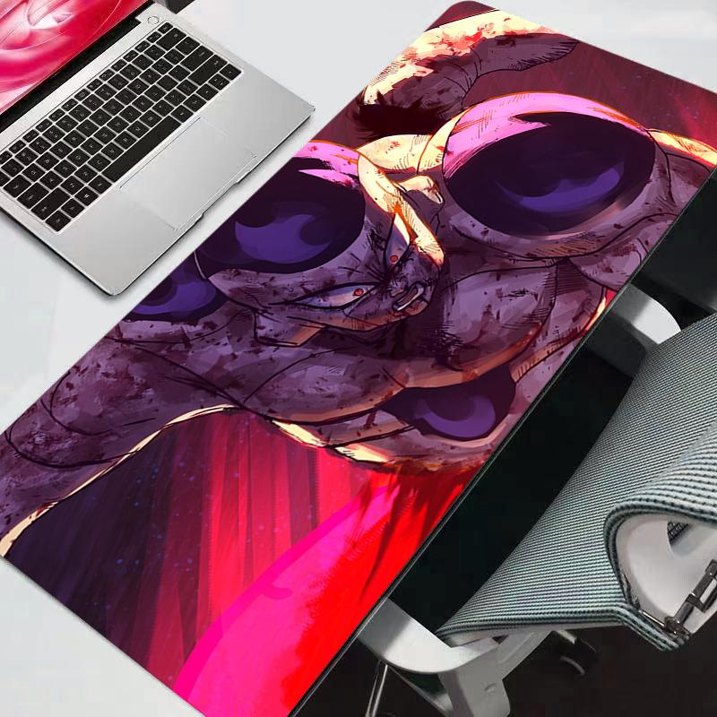 Big Mouse Pad Dragon Ball DBZ Computer Speed Type Carpet Mat for E-sports Players Laptop Keyboard Mousepad Desk Anime