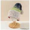 Kids Winter Warm Knitted Set Pom‑pom Hat Scarf Gloves 3‑Pcs Set Or Single Beanie Hat Windproof Ear Protection For Boys Girls Cold Weather Outdoor