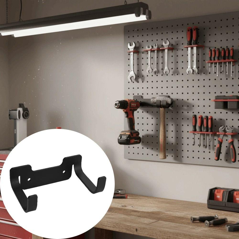 Space Saving Tool Hanger Heavy Duty Trimmer Rack Power Tool Wall Mount Hanger  Home Garage